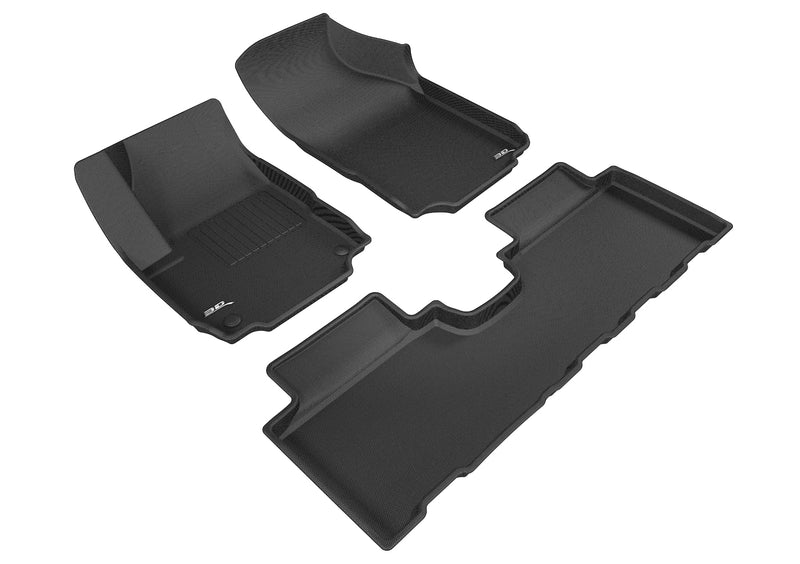3D MAXpider Floor Mat For CHEVROLET EQUINOX 2018-2024 KAGU BLACK R1 R23D MAXpider