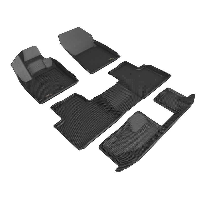 3D MAXpider Floor Mat For MITSUBISHI OUTLANDER 2022-2024 KAGU BLACK R1 R2 R33D MAXpider