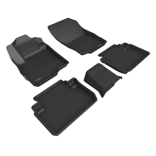 3D MAXpider Floor Mat For MITSUBISHI ECLIPSE CROSS 2018-2024 KAGU BLACK R1 R23D MAXpider