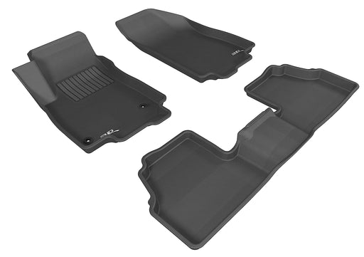 3D MAXpider Floor Mat For CHEVROLET TRAX 2014-2022 KAGU BLACK R1 R23D MAXpider