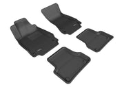 3D MAXpider Floor Mat For AUDI A6 SEDAN (C7) 2012-2018 / S6 (C7) 2013-2018 / A7 (4G8) 2012-2018 / S7 (4G8) 2013-2018 / RS 7 (4G8) 2014-2018 KAGU BLACK R1 R23D MAXpider