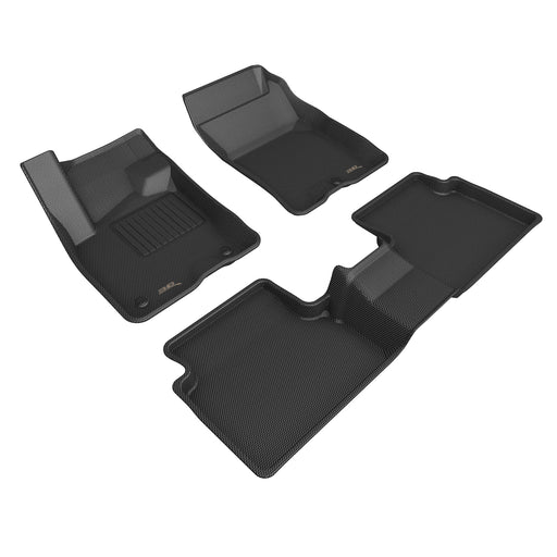 3D MAXpider Floor Mat For FORD BRONCO SPORT 2021-2024 KAGU BLACK R1 R23D MAXpider