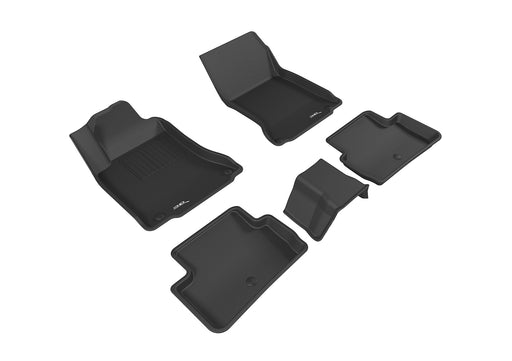 3D MAXpider Floor Mat For INFINITI QX30 2017-2019 KAGU BLACK R1 R23D MAXpider