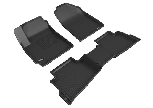 3D MAXpider Floor Mat For KIA SELTOS 2021-2024 KAGU BLACK R1 R23D MAXpider