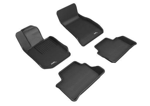 3D MAXpider Floor Mat For BMW 3 SERIES SEDAN (G20) 2019-2024 KAGU BLACK R1 R23D MAXpider