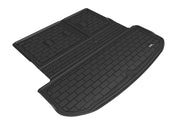 3D MAXpider Cargo Mat For HYUNDAI PALISADE 2020-2024 CROSS FOLD KAGU BLACK BEHIND 2ND ROW CARGO LINER3D MAXpider