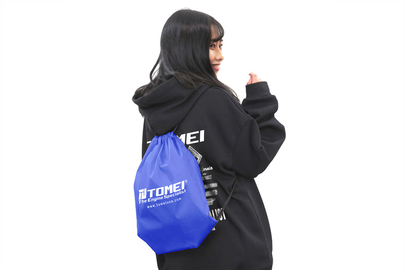 Tomei USA Drawstring Bag Blue