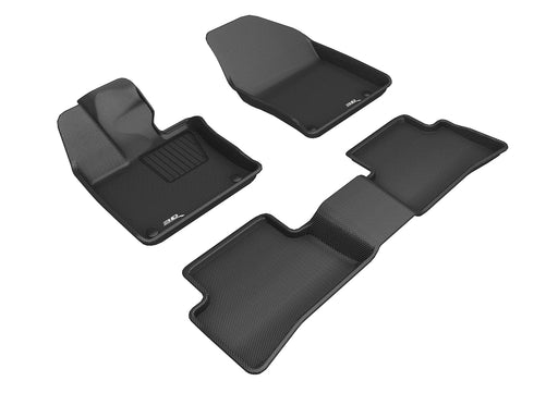 3D MAXpider Floor Mat For LEXUS UX / UX HYBRID 2019-2025 KAGU BLACK R1 R23D MAXpider