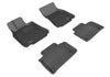 3D Floor Mat For LEXUS LS460 2007-2012 KAGU BLACK R1 R2