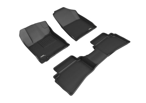 3D MAXpider Floor Mat For HYUNDAI VENUE 2020-2024 KAGU BLACK R1 R23D MAXpider