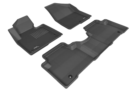 3D MAXpider Floor Mat For HYUNDAI SANTA FE SPORT 2013-2018 KAGU BLACK R1 R23D MAXpider