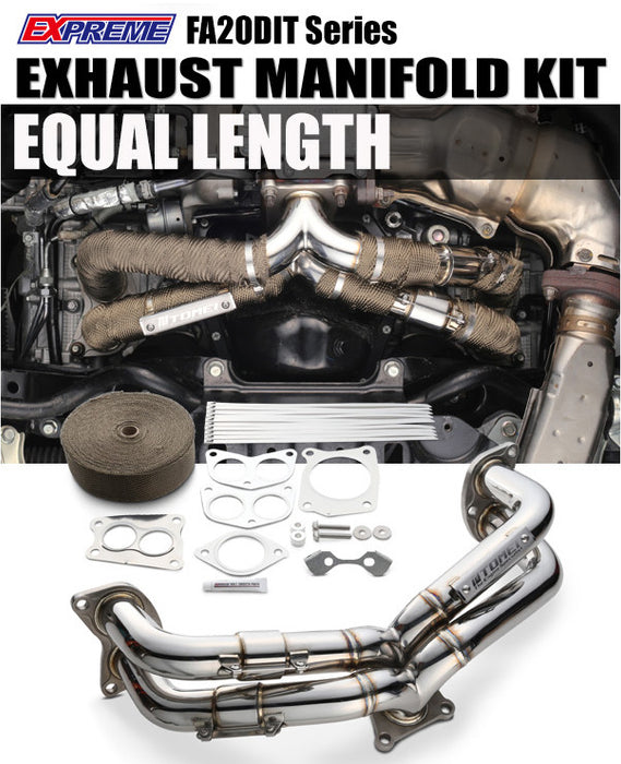 Tomei Expreme SUS Exhaust Manifold Kit Equal Length For 2015+ WRX FA20DIT