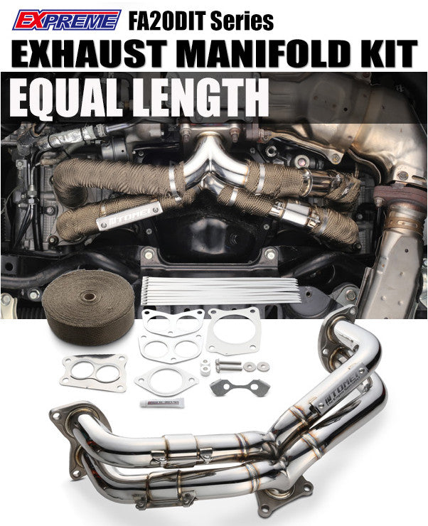 Tomei Expreme SUS Exhaust Manifold Kit Equal Length For 2015-21 WRX FA20DIT