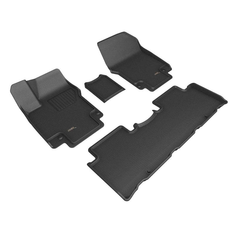 3D MAXpider Floor Mat For HYUNDAI IONIQ 5 2022-2024 KAGU BLACK R1 R23D MAXpider