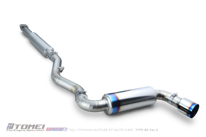 Tomei Expreme Titanium Exhaust System Type-80 ver.2 For 2022+ GR86 / BRZ - ZN8 / ZD8