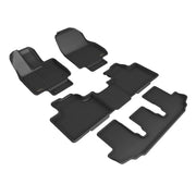 3D MAXpider Floor Mat For TOYOTA HIGHLANDER HYBRID 2ND ROW BUCKET 2020-2024 KAGU BLACK R1 R2 R33D MAXpider