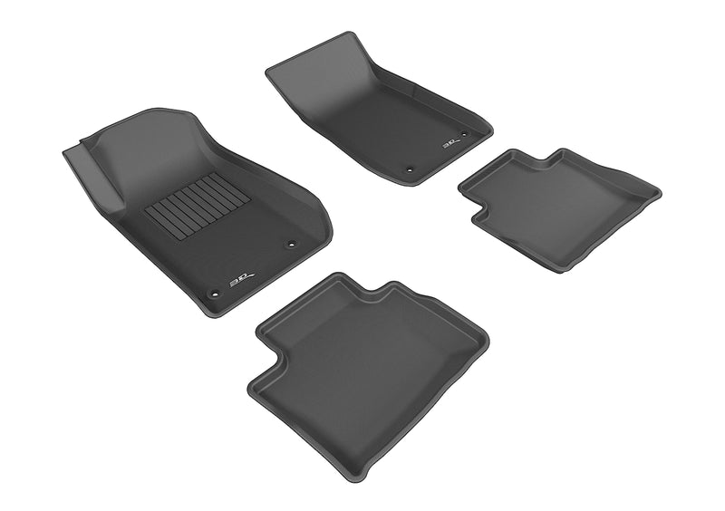 3D MAXpider Floor Mat For CHEVROLET SS 2014-2017 KAGU BLACK R1 R23D MAXpider