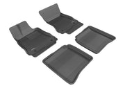 3D MAXpider Floor Mat For MERCEDES-BENZ S-CLASS/S65 AMG (W221) 2007-2013 / S63 AMG (W221) 2008-2013 KAGU BLACK R1 R23D MAXpider