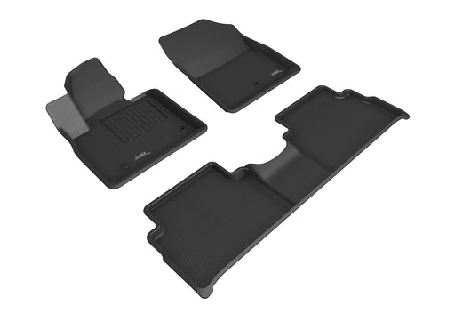 3D MAXpider Floor Mat For HYUNDAI SANTA FE HYBRID/PHEV 2021-2023 KAGU BLACK R1 R23D MAXpider