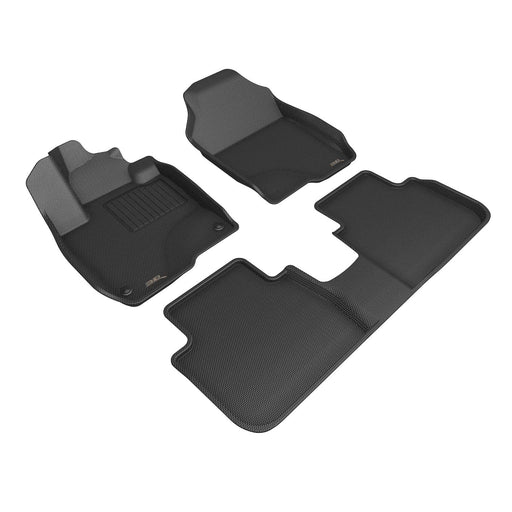 3D MAXpider Floor Mat For HONDA HR-V 2023-2024 KAGU BLACK R1 R23D MAXpider