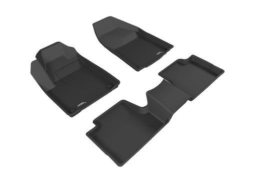 3D MAXpider Floor Mat For JEEP CHEROKEE 2015-2023 KAGU BLACK R1 R23D MAXpider