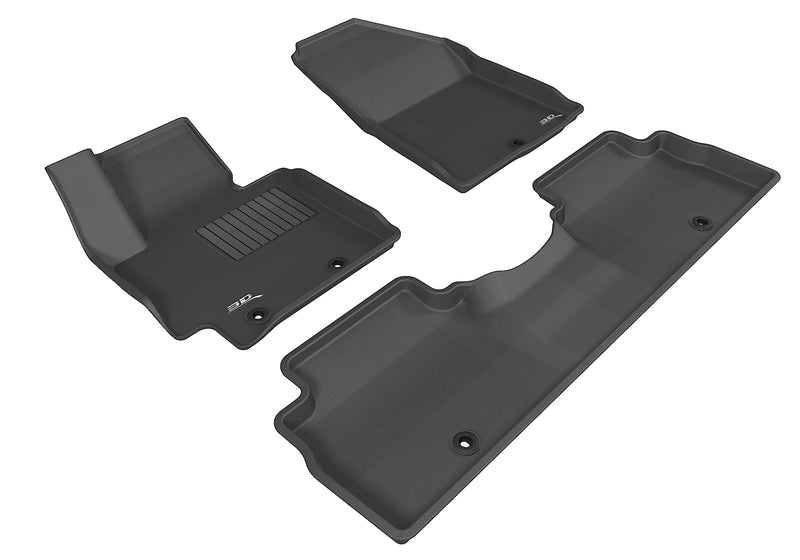 3D MAXpider Floor Mat For KIA SOUL 2014-2019 KAGU BLACK R1 R23D MAXpider