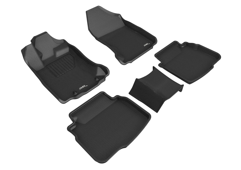 3D Floor Mat For SUBARU LEGACY / OUTBACK 2020-2022 KAGU BLACK R1 R23D Maxpider