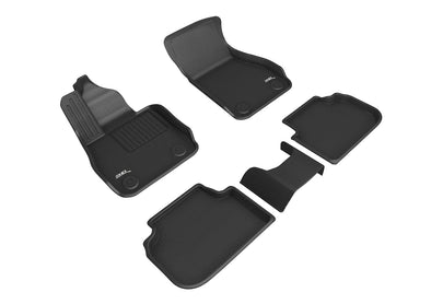 3D Floor Mat For BMW 2 SERIES GRAN COUPE (F44) RWD 2020-2022 KAGU BLACK R1 R2