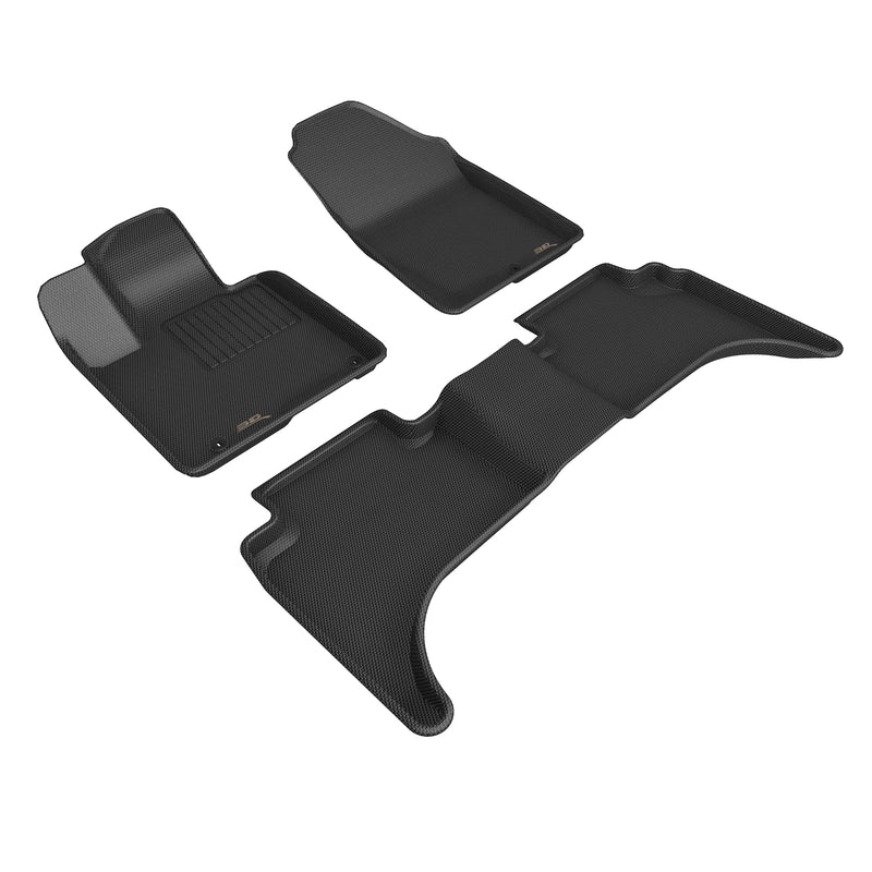 3D MAXpider Floor Mat For HYUNDAI SANTA CRUZ 2022-2024 KAGU BLACK R1 R23D MAXpider