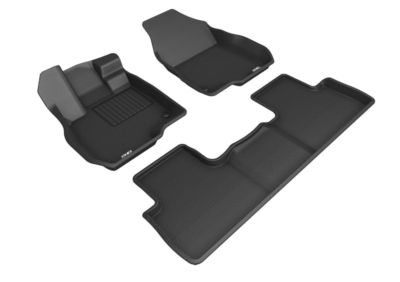 3D MAXpider Floor Mat For ACURA RDX 2019-2024 KAGU BLACK R1 R23D MAXpider