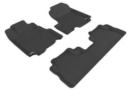3D MAXpider Floor Mat For HONDA CR-V 2007-2011 KAGU BLACK R1 R23D MAXpider