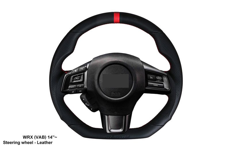 Buddy Club Sport Steering Wheel Leather for 2015-21 Subaru WRX/WRX STI
