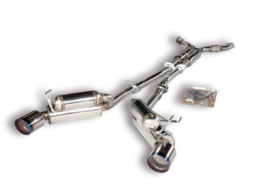 HKS Full Dual Ti Tip Exhaust System For 2003-07 Nissan 350Z/Z33
