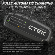 CTEK Battery Charger - CT5 Powersport - 2.3ACTEK