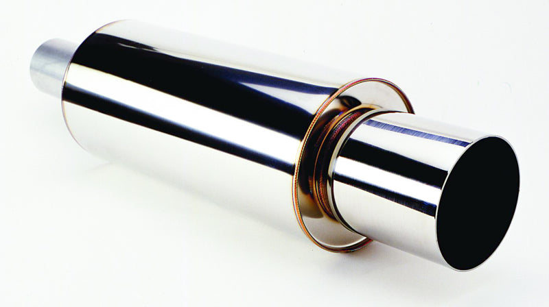 HKS Hi-Power Universal SS Muffler - 120mm Tip w/75mm Inlet