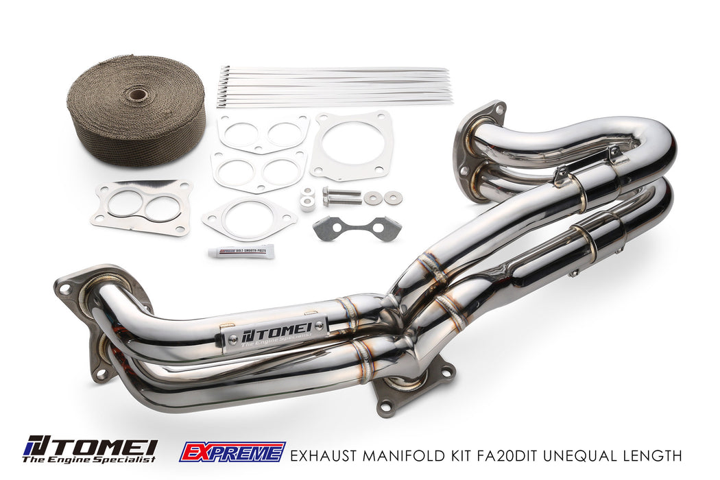 Tomei Expreme SUS Exhaust Manifold Kit Unequal Length For 2015+ WRX FA20DIT