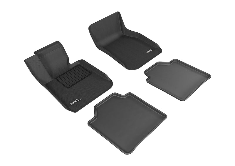 3D MAXpider Floor Mat For BMW 3 SERIES GRAN TURISMO (F34) RWD 2013-2019 KAGU BLACK R1 R23D MAXpider