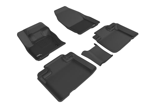 3D MAXpider Floor Mat For FORD EDGE 2015-2024 KAGU BLACK R1 R23D MAXpider