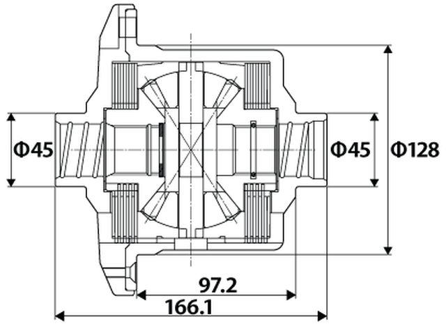Tomei LSD 2.0 Way For 1993-96 Nissan Skyline HR33 GTS RB20E w/Viscous
