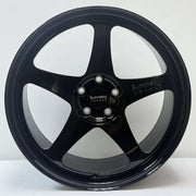 Symmetry Forged Wheels - SF-09 - Gloss Black showcasing a 19x9.5 wheel with a stylish design.