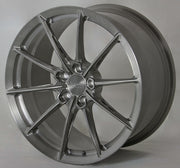 Symmetry Forged Wheels - SF-08LK - Brushed Gunmetal Tint showcasing a sleek design and full forged construction.