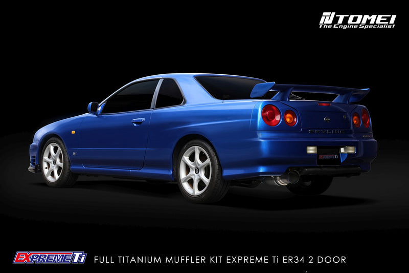 Skyline ER34 25GT Turbo 2 door / Tomei Expreme Titanium Muffler Kit