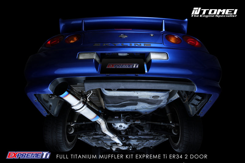 Skyline ER34 25GT Turbo 2 door / Tomei Expreme Titanium Muffler Kit