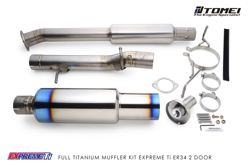Skyline ER34 25GT Turbo 2 door / Tomei Expreme Titanium Muffler Kit