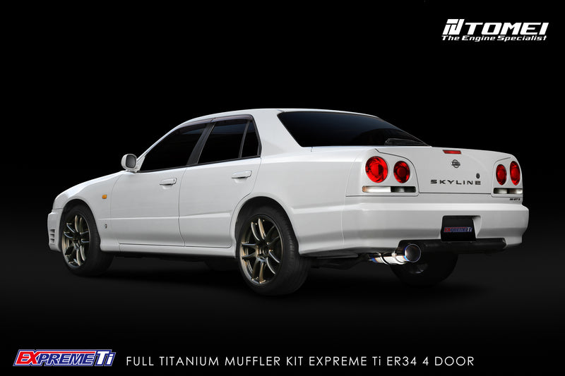 Skyline ER34 25GT Turbo 4 door / Tomei Expreme Titanium Muffler Kit