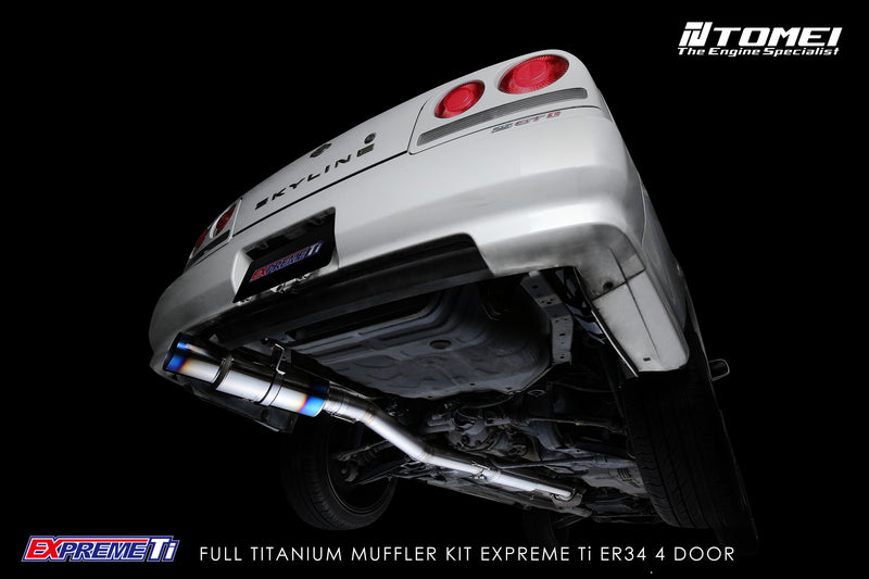 Skyline ER34 25GT Turbo 4 door / Tomei Expreme Titanium Muffler Kit