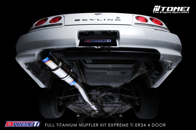Skyline ER34 25GT Turbo 4 door / Tomei Expreme Titanium Muffler Kit