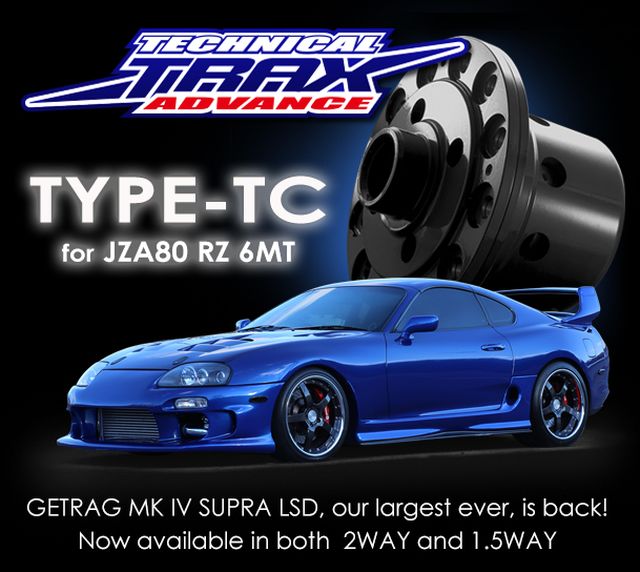 Tomei LSD 2.0 Way For 1993-98 Toyota Supra RZ JZA80 2JZ-GTE 6spd w/ Big Torsen