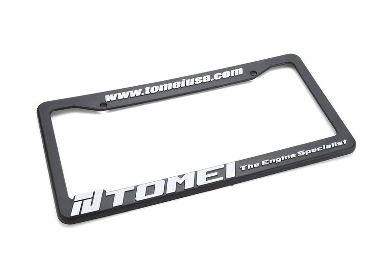 Tomei USA License Plate Frame - The Engine Specialist Black / White Logo