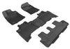3D Floor Mat For LEXUS GX460 2010-2013 KAGU BLACK R1 R2 R3